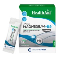 Health Aid Magnesium and B6 Sachets 20 φακελάκια