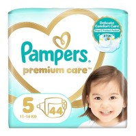 Pampers Premium Care No. 5 (11-16 kg) 44 τεμάχια