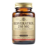 Solgar Resveratrol 250mg 30 μαλακές κάψουλες