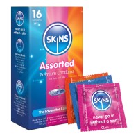 Skins Assorted Condoms 16 τεμάχια