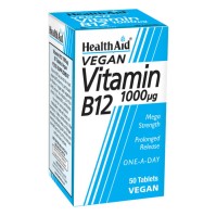 Health Aid Vitamin Β12 1000μg 50 ταμπλέτες