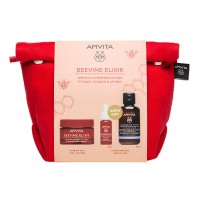 Apivita Beevine Elixir Cream Light Texture 50ml & Serum 10ml & Cleansing Foam 75ml