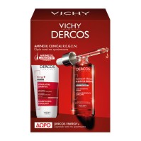 Vichy Dercos Aminexil Clinical R.E.G.E.N. Booster 90ml & Energy+ Stimulating Shampoo 50ml