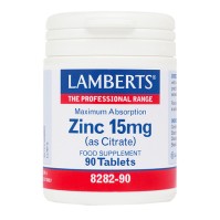 Lamberts Zinc 15mg 90 ταμπλέτες