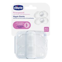 Chicco Nipple Shields M/L 2 τεμάχια