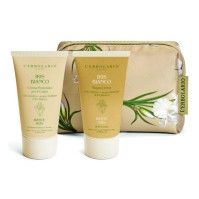 LErbolario Iris Bianco Beauty Pochette Shower Gel 75ml & Body Cream 75ml