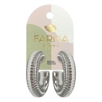 Farma Bijoux Earrings Spring Hoop 34mm