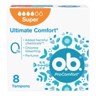 Ο.b. Procomfort Tampons Super 8 τεμάχια