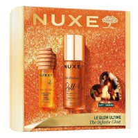Nuxe Huile Prodigieuse Or Multi-Purpose Dry Oil Roll-On 60ml & Reve de Miel Honey Lip Care 10ml & Brown Hair Clip