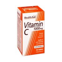 Health Aid Vitamin C 1000mg with Rosehip & Acerola 30 μασώμενες ταμπλέτες