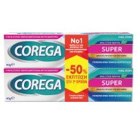Corega Super γεύση Μέντα 2x40g