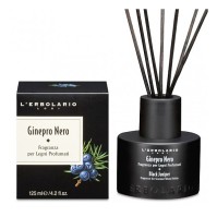LErbolario Ginepro Nero Αρωματικό Χώρου με Ξύλινα Στικ 125ml