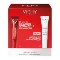 Vichy Liftactiv Collagen Specialist Eye Care 15ml & UV-Age Daily SPF50 15ml
