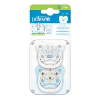 Dr. Browns Prevent Orthodontic Soother 0-6m 2 τεμάχια