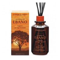 LErbolario Accordo di Ebano Αρωματικό Χώρου με Ξύλινα Στικ 200ml