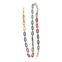 Farma Bijoux Glasses Chain Multicolor 1 τεμάχιο