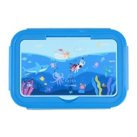 Estia Lunch Box 3 Compartments Ocean Play 1400ml