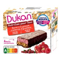 Dukan Oat Bars with Pomegranate and Chocolate Coating 4 τεμάχια
