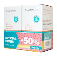 Pharmasept Kids Extra Mild Deo Roll-On 2x50ml