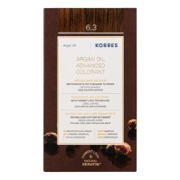 Korres Argan Oil Advanced Colorant 6.3 Golden Honey Dark Blonde