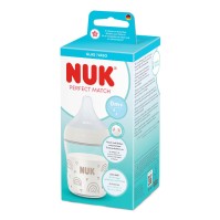 Nuk Perfect Match Glass Baby Bottle 0m+ 120ml