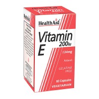 Health Aid Vitamin E 200iu 60 κάψουλες
