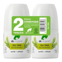 Dr. Organic Tea Tree Deodorant 2x50ml