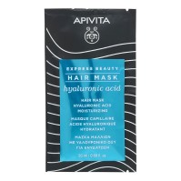 Apivita Express Beauty Moisturizing Hair Mask Hyaluronic Acid 20ml
