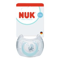 Nuk First Choice Silicone Soother 0-6m Blue 1 τεμάχιο