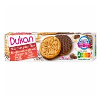 Dukan Oat Cookies with Dark Chocolate Coating and Chia Seeds 160g