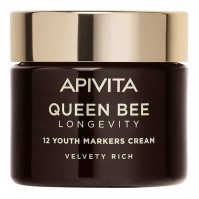 Apivita Queen Bee Longevity 12 Youth Markers Cream Velvety Rich 50ml