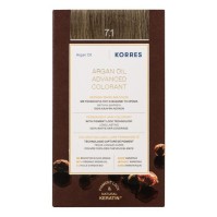 Korres Argan Oil Advanced Colorant 7.1 Ash Blonde