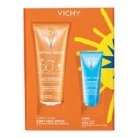 Vichy Capital Soleil Invisible Hydrating Protective Milk SPF50 300ml & Soothing After-Sun Milk 100ml