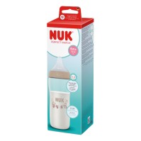 Nuk Perfect Match Plastic Baby Bottle 6m+ Monkey 360ml
