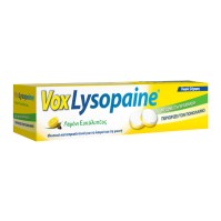 VoxLysopaine γεύση Λεμόνι-Ευκάλυπτος 18 τροχίσκοι