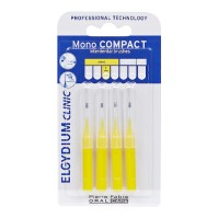 Elgydium Clinic Mono Compact Interdental Brushes 0.5 Yellow 4 τεμάχια