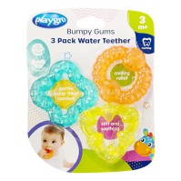 Playgro Bumpy Gums Water Teether 3-Pack 3m+