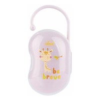 Chicco Easy Box Soother Holder Pink 1 τεμάχιο