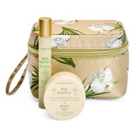 LErbolario Iris Bianco Mini Beauty Case Perfume 15ml & Body Cream 75ml