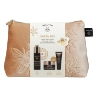 Apivita Queen Bee Serum 30ml & Cream Light Texture 15ml & Eye Cream 5ml