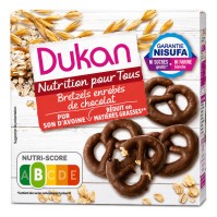 Dukan Oat Pretzels with Chocolate Coating 100g