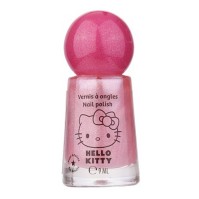 Take Care Hello Kitty Nail Polish Pink Glitter 9ml