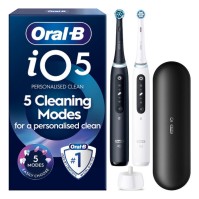 Oral-B iO Series 5 Duo Pack Black & White 2 ηλεκτρικές οδοντόβουρτσες