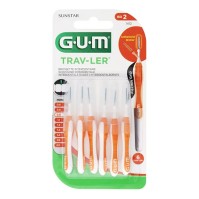 Gum Trav-ler 0.9mm Πορτοκαλί 6 τεμάχια