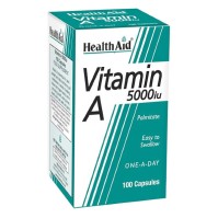Health Aid Vitamin A 5000iu 100 κάψουλες