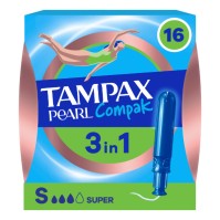 Tampax Pearl Compak Super 16 τεμάχια