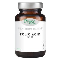 Power Health Folic Acid Methyl Folate 400μg 60 κάψουλες