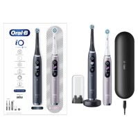 Oral-B iO Series 9 Duo Pack Black Onyx & Rose Quartz 2 ηλεκτρικές οδοντόβουρτσες