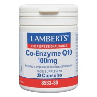 Lamberts Co-Enzyme Q10 100mg 30 κάψουλες