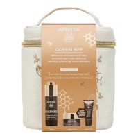Apivita Queen Bee Serum 30ml & Cream Light Texture 15ml & Eye Cream 5ml